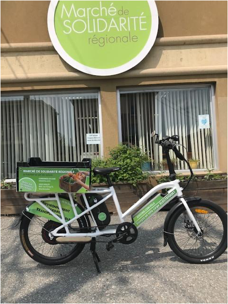 Un velo a assistance electrique au CRE Estrie Roulons electrique